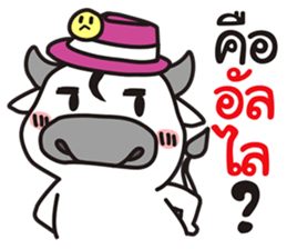 "PUEK" Buffalo with slow life 3 sticker #11293491