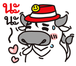 "PUEK" Buffalo with slow life 3 sticker #11293493