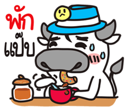 "PUEK" Buffalo with slow life 3 sticker #11293498