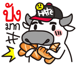 "PUEK" Buffalo with slow life 3 sticker #11293500