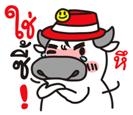 "PUEK" Buffalo with slow life 3 sticker #11293511