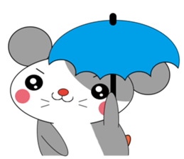 Saucy mouse-Baby language and Weather sticker #11294058