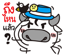 "PUEK" Buffalo with slow life 4 sticker #11294138