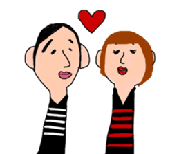 japan old story and world peple sticker #11294216