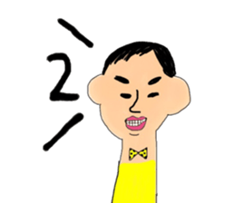 japan old story and world peple sticker #11294225