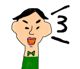 japan old story and world peple sticker #11294226