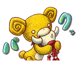 Kumatter of the bear and Tunow sticker #11294489