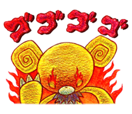 Kumatter of the bear and Tunow sticker #11294493