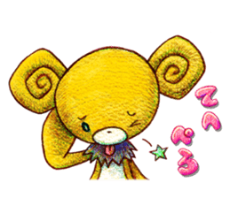 Kumatter of the bear and Tunow sticker #11294498