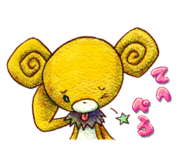 Kumatter of the bear and Tunow sticker #11294498