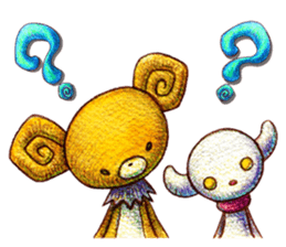 Kumatter of the bear and Tunow sticker #11294512