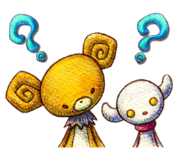 Kumatter of the bear and Tunow sticker #11294512