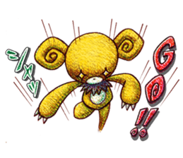 Kumatter of the bear and Tunow sticker #11294514