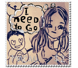 CaCa: Tell You Jokes! Stamps! sticker #11295241