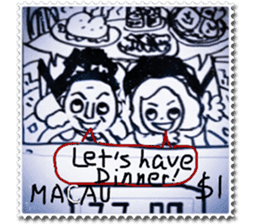 CaCa: Tell You Jokes! Stamps! sticker #11295243