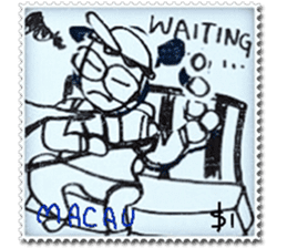 CaCa: Tell You Jokes! Stamps! sticker #11295245