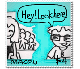 CaCa: Tell You Jokes! Stamps! sticker #11295247