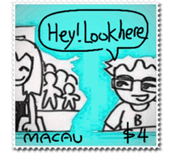 CaCa: Tell You Jokes! Stamps! sticker #11295247