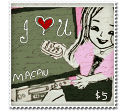 CaCa: Tell You Jokes! Stamps! sticker #11295263