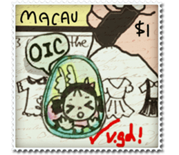 CaCa: Tell You Jokes! Stamps! sticker #11295268