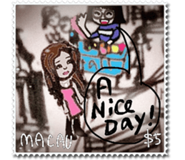 CaCa: Tell You Jokes! Stamps! sticker #11295272