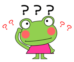 Daily conversation stamp (honorific)frog sticker #11295345