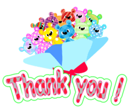 Baby Bear "Thank you Sorry assortment" sticker #11295377