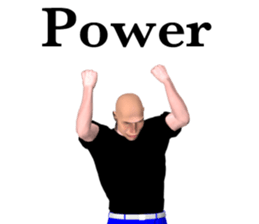 CG cool MAN sticker #11295645