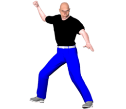 CG cool MAN sticker #11295647