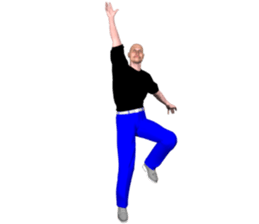 CG cool MAN sticker #11295649