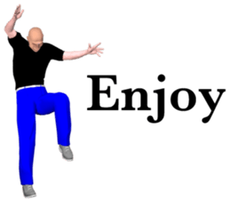 CG cool MAN sticker #11295650