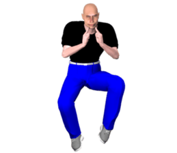 CG cool MAN sticker #11295652