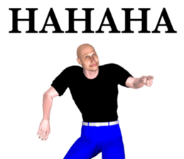 CG cool MAN sticker #11295654