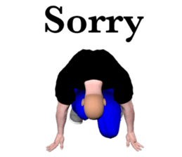 CG cool MAN sticker #11295658