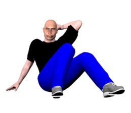 CG cool MAN sticker #11295660