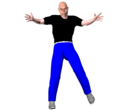 CG cool MAN sticker #11295661