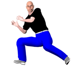 CG cool MAN sticker #11295662