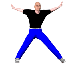 CG cool MAN sticker #11295664