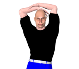 CG cool MAN sticker #11295665