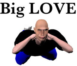 CG cool MAN sticker #11295666