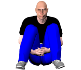 CG cool MAN sticker #11295667