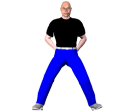 CG cool MAN sticker #11295668