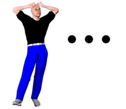 CG cool MAN sticker #11295670