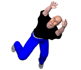 CG cool MAN sticker #11295675