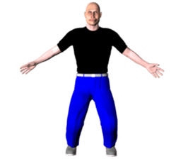 CG cool MAN sticker #11295677