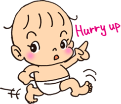 Maybe,Babe sticker #11295746