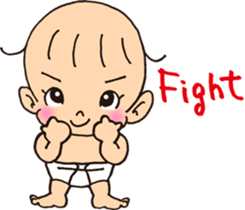 Maybe,Babe sticker #11295756