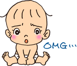 Maybe,Babe sticker #11295757