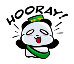 Panda Ramadhan Mubarak - English sticker #11295946