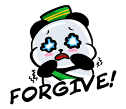 Panda Ramadhan Mubarak - English sticker #11295958